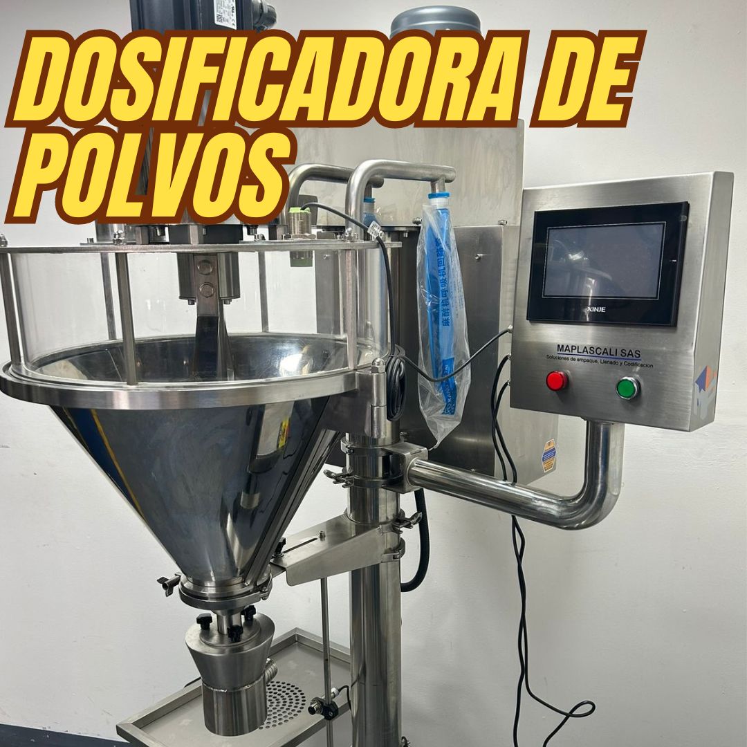 DOSIFICADORA DE POLVOS POR PESO