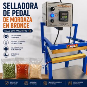 Selladora de Pedal de Mordazas