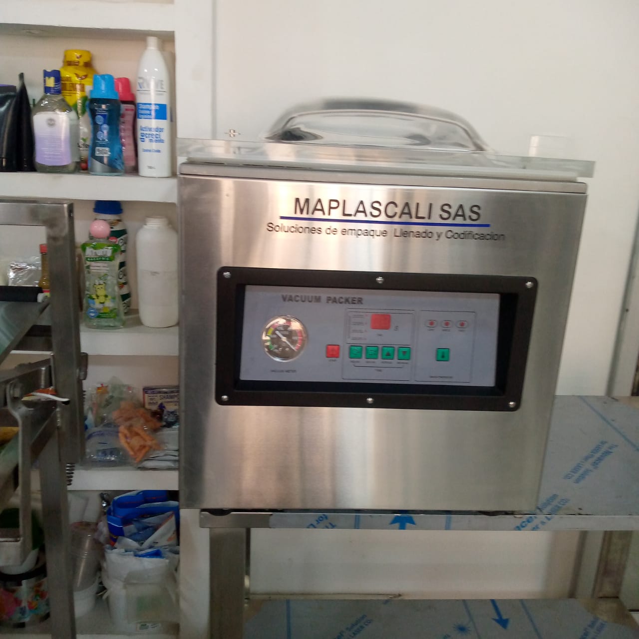 Selladora al vacio de doble barra de sello - Imagen 4