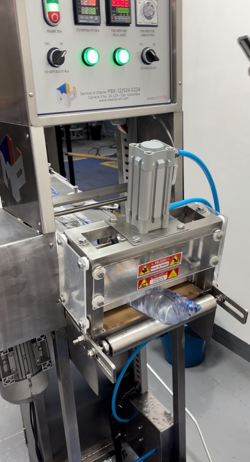 Selladora de bolis automatica para agua potable en bolsa tubular - Imagen 3