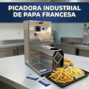 PICADORA DE PAPA FRANCESA Y PAPÁ EN CASCOS
