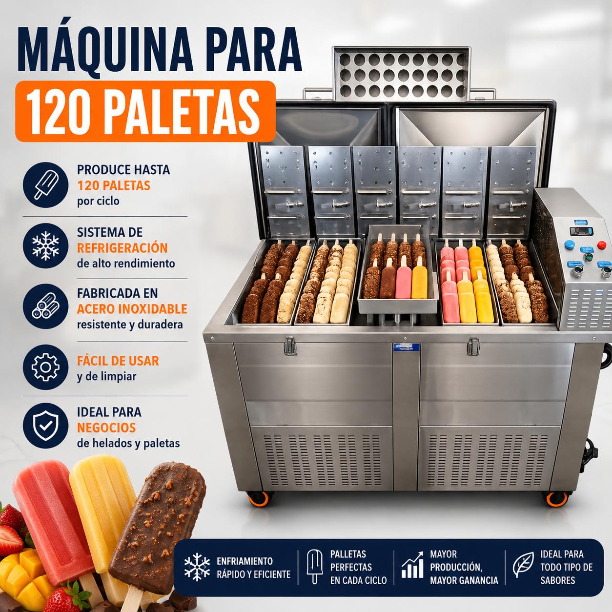MAQUINA PARA PALETAS - Imagen 3